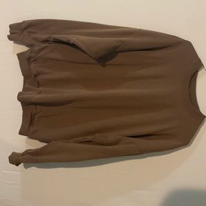 brown brandy crewneck